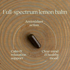 Label closeup showing non-GMO and vegetarian formula.