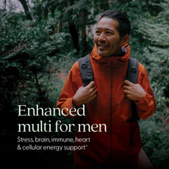Closeup of New Chapter multivitamin tablets highlighting fermentation and nutrients