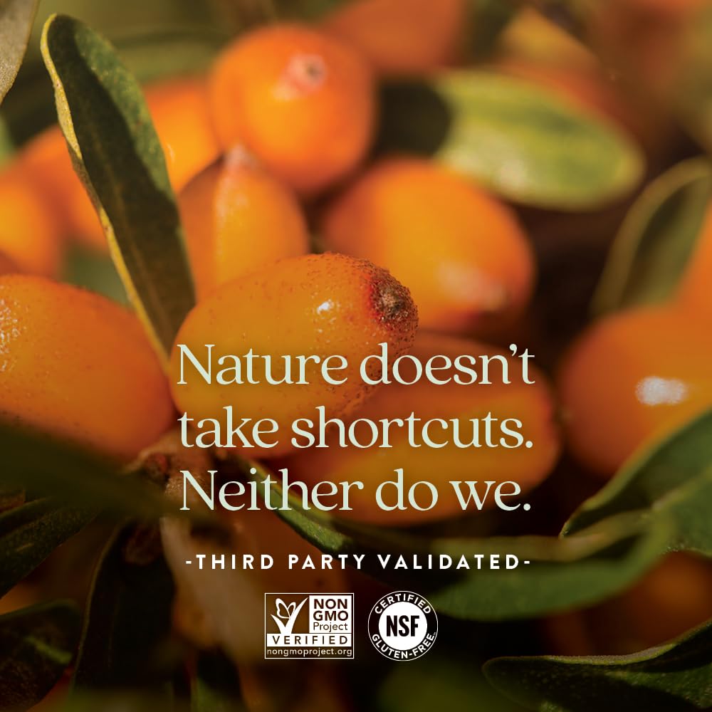New Chapter non-GMO project verified, gluten-free vegetarian capsules for a clean lifestyle