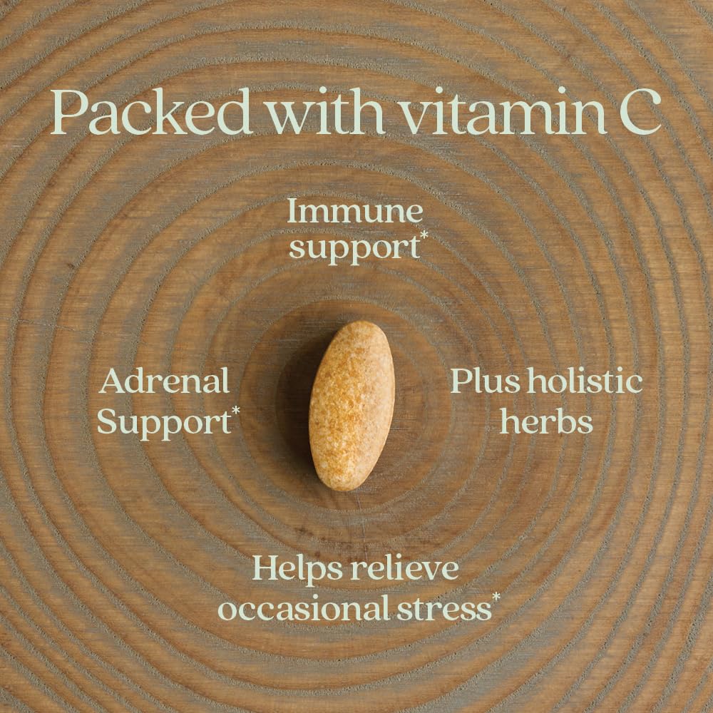 New Chapter shows organic vegetables and herbs blend on label for clean ingredients.