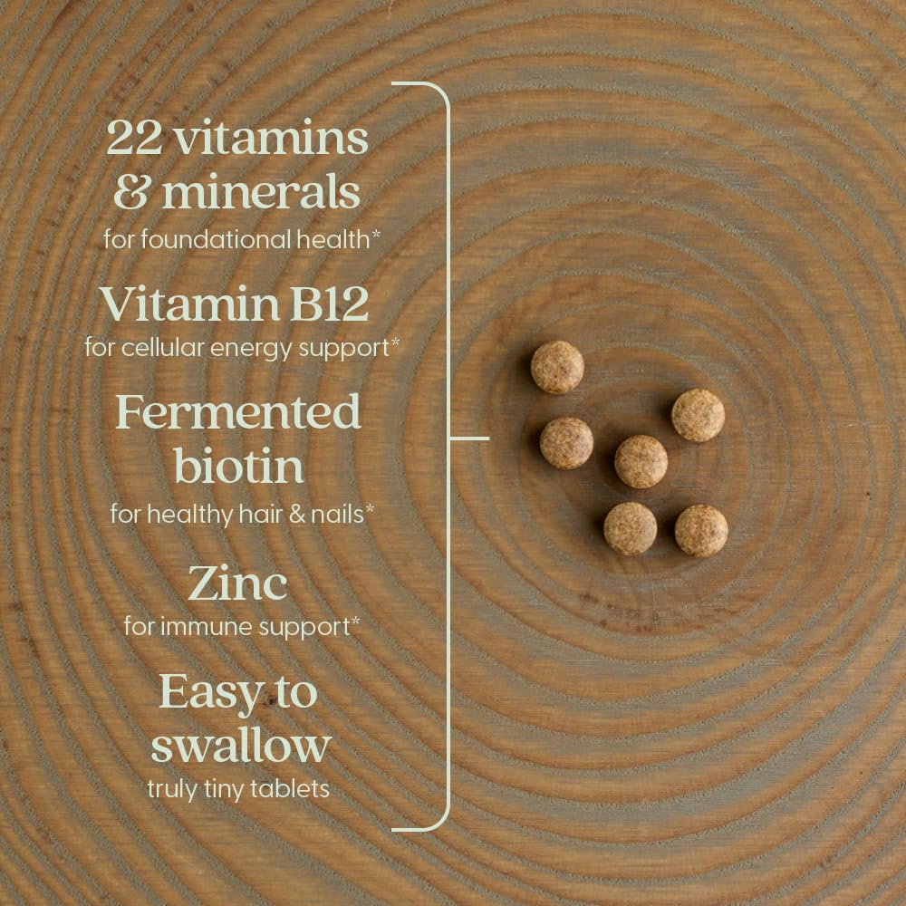 New Chapter Tiny Tabs non-GMO verified formula for everyday wellness