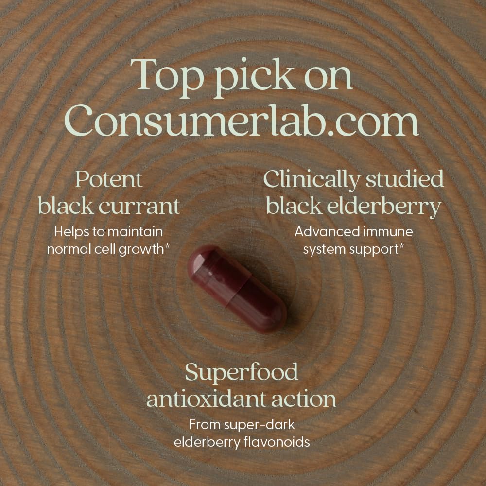 Solvent-free ultrafiltration process detailed on New Chapter elderberry capsules