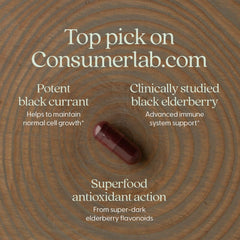 Solvent-free ultrafiltration process detailed on New Chapter elderberry capsules