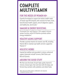 NSF gluten-free label on New Chapter multivitamin packaging.