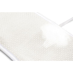 White color option of New Mesh Coverage Straps for clean look.