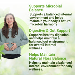 NEW ROOTS HERBAL Candida Stop label ingredients emphasizes traditional botanicals for balanced gut health.
