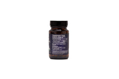 New Universe Food NU F bottle side label highlights organic capsules