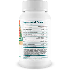 New Vibrations Nutrition Magnesium Plus capsules closeup for easy daily use.