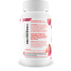 Close-up of Vital VP Blood Flow label detailing ingredients