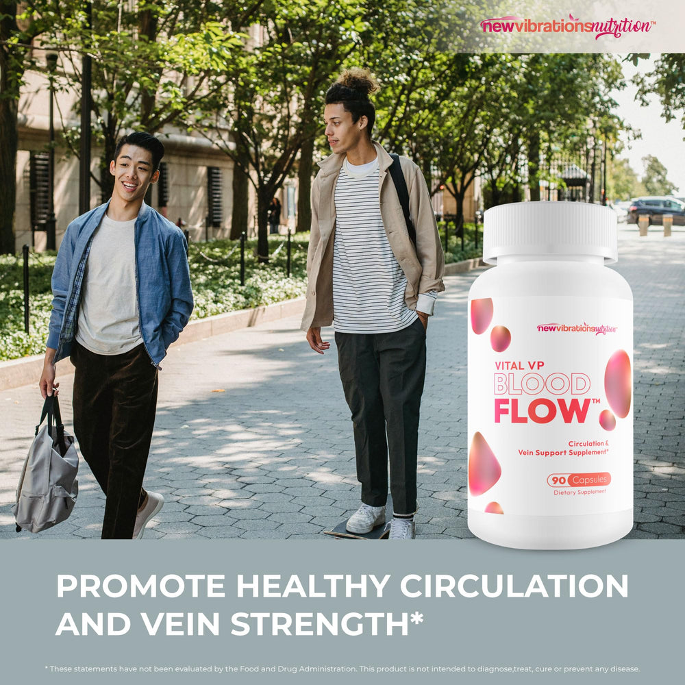 Vasodilator formula in Vital VP illustration promoting relaxed vessels