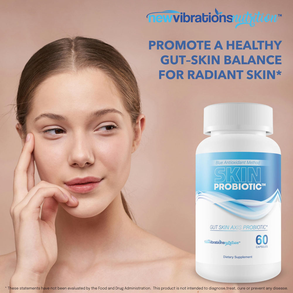 New Vibrations Nutrition Prime Biome Probiotics Anti-Aging Reactivate Capsules bottle