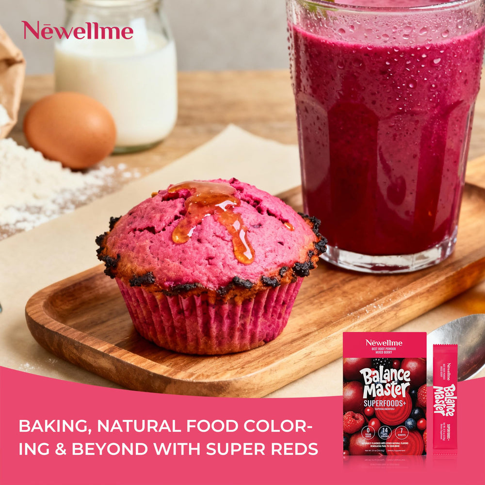 NEWELLME Balance Master nitrate-rich formula may support nitric oxide production