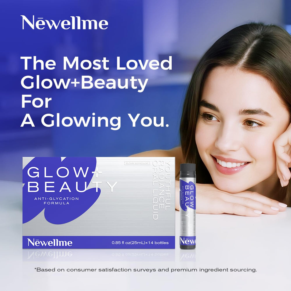 Closeup of the NEWELLME label highlighting sugar-free formula and low calories.