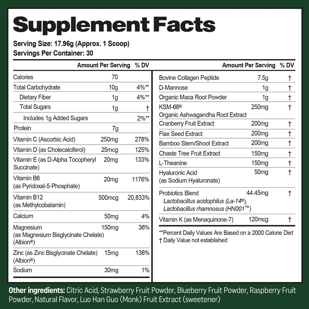 NewLife Naturals MenoBalance+ probiotic blend La-14 and HN001 for gut balance
