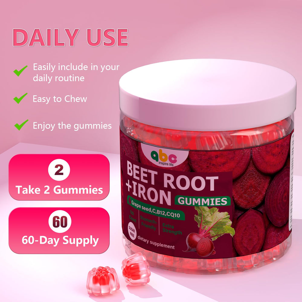 NEWOLITE Beet Root Gummies lifestyle shot conveying an active routine.