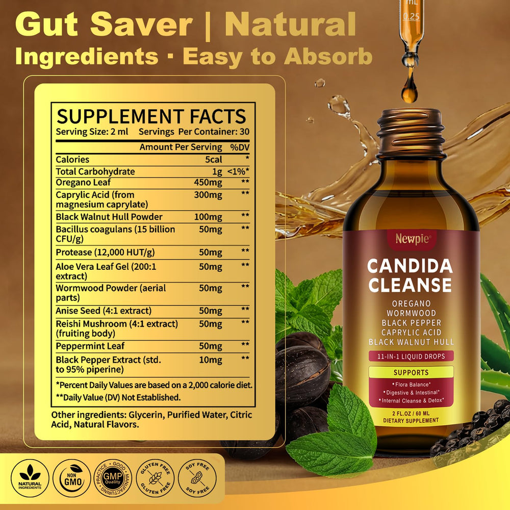 Newpie Candida Cleanse gut-health scene hints at digestive balance