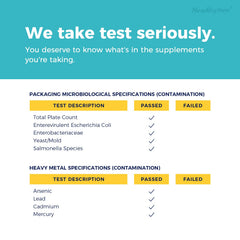 Vivid NewRhythm Probiotics labeling indicating Made in the USA.