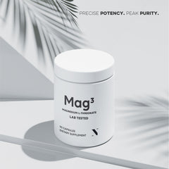 Newt Mag3 bottle side view in a kitchen setting for daily supplementation