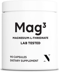 Newt Mag3 capsules in bottle front view for cognitive support on the go