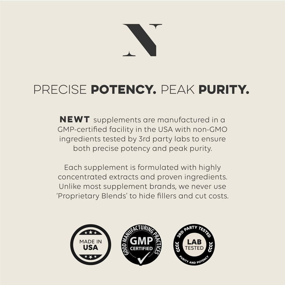 Newt Mag3 batch tested by third-party labs for purity