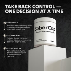Newt SoberCap packaging highlights quality and transparency.