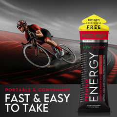 NewTrition compact bottle fits desk or gym bag for quick energy.
