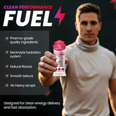 NewTrition isotonic energy gel mystic melon variety pack for long training