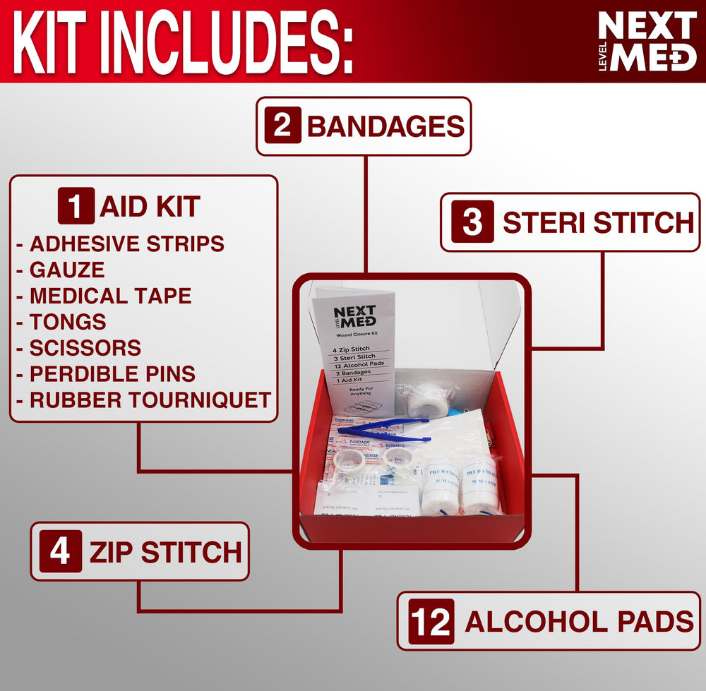 Next Level Med Alcohol pads 3x3cm for quick prep