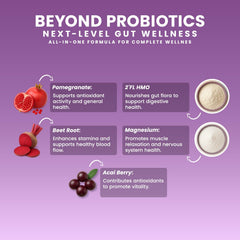 NEXT-MICROBIOME magnesium-l-theanine formula bottle promotes calm focus and muscle function.