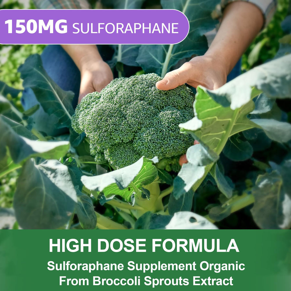Nextdia broccoli sprouts extract label highlighting natural source.