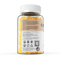 Nextdia Cod Liver Oil Gummies bottle label and serving count for easy daily planning.