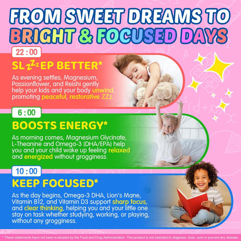 Nextdia Focus Gummies highlight omega-3 DHA and Lion’s Mane for brain support.