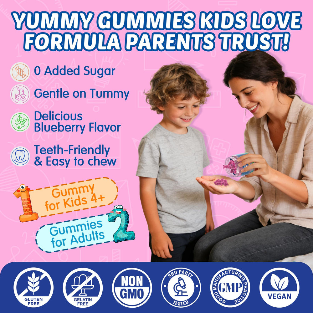 Nextdia Focus Gummies are vegan, gluten-free, and suitable for the whole family.