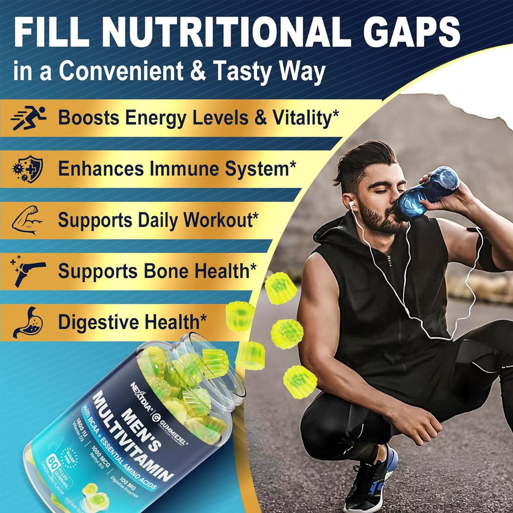GUMMIEJEL technology in Nextdia gummies aids nutrient stability and absorption