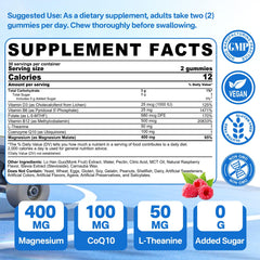Nextdia Magnesium Malate Gummies serving shot on plate for convenient daily use