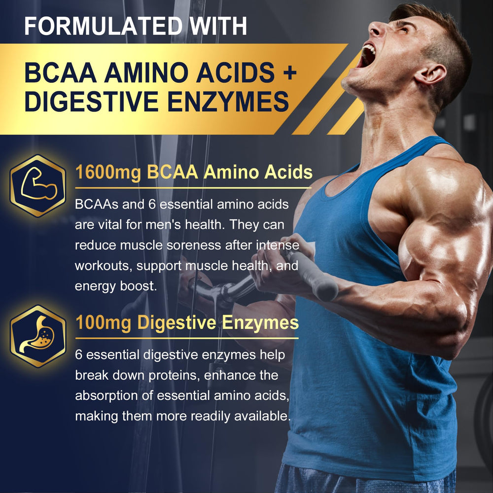 Nextdia methylated multivitamin for men gummies ingredients panel lists amino acids and digestive enzymes.