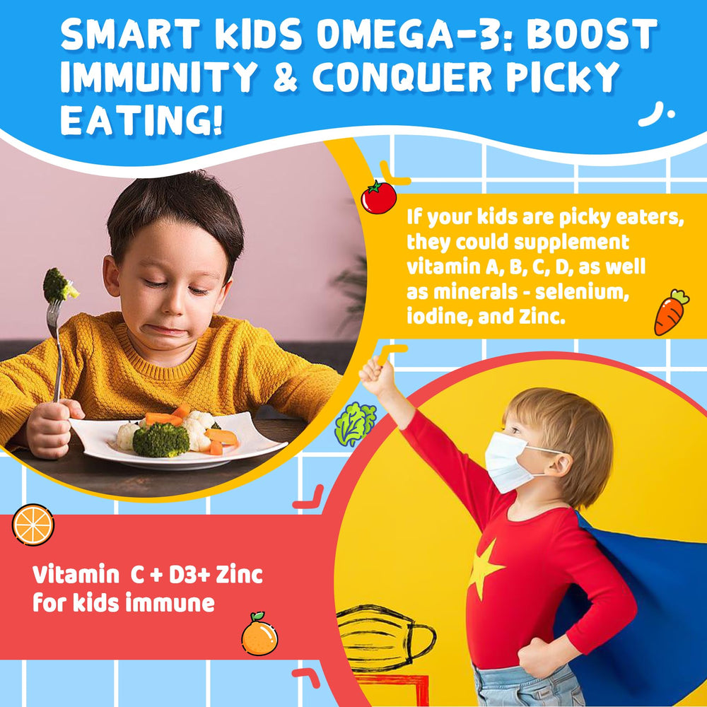 Nextdia Omega 3 Kids serving spoon illustrates easy daily consumption.