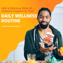 Nextdia Organic Vitamin C Gummies label highlighting ingredients