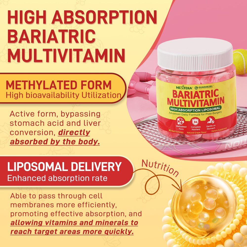 Nextdia probiotic digestive enzyme blend aids nutrient uptake after meals.