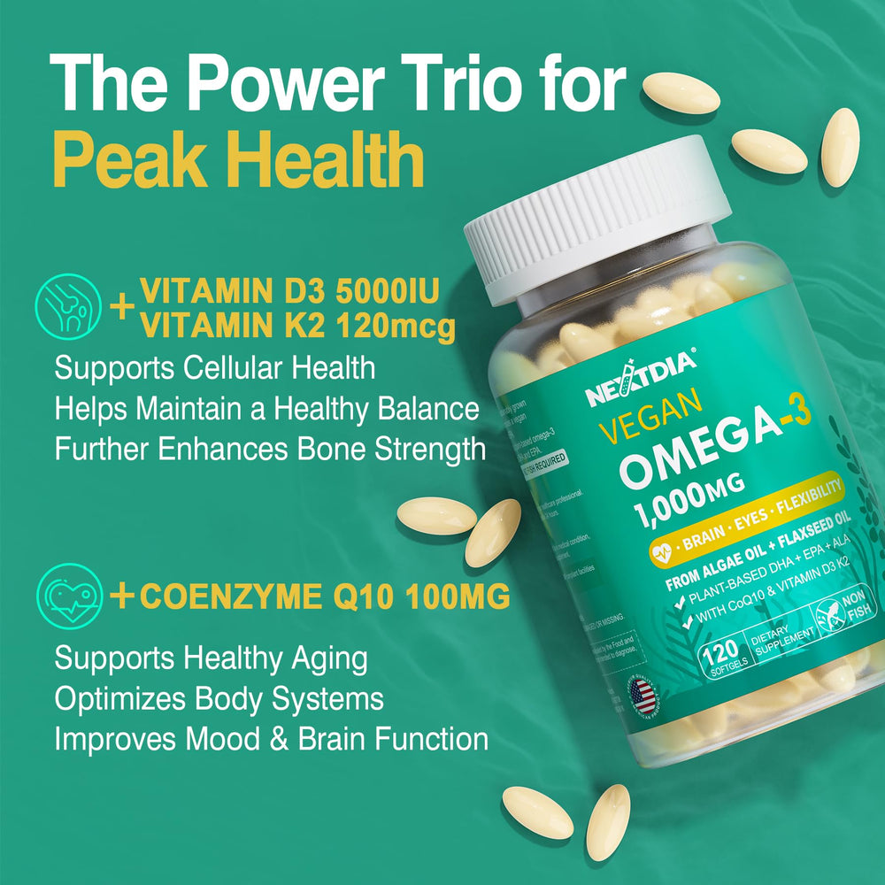 Nextdia softgels close-up for easy daily intake.