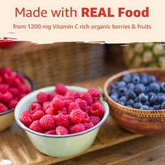 Nextdia vitamin C gummies label shows 120 mg per serving.