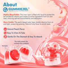 Nextdia Vitamin K2 Gummies pack close-up on table for everyday health routine
