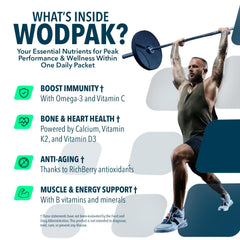 NF Sports WODPAK single serving packets for on the go active days