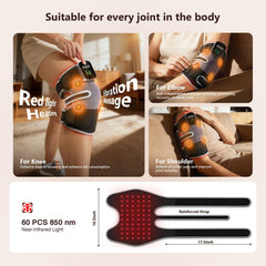 NGCES portable knee massage device for quick post-workout relief