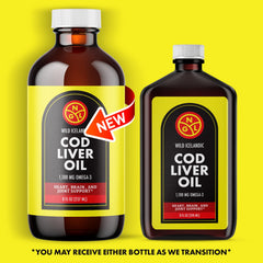 NGL Cod Liver Oil shows omega-3 for supporting heart and brain health