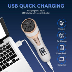 NiceBirdie LCD display indicates battery level and speed settings.