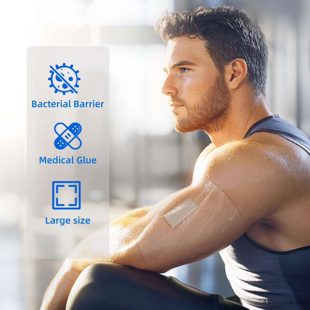 Niceful IV fixation bandage use for secure, lightweight support
