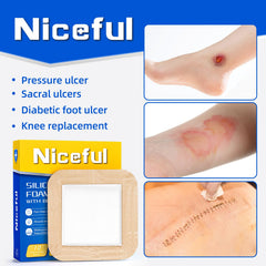 Niceful large bandage suitable for sacral ulcers and similar wounds