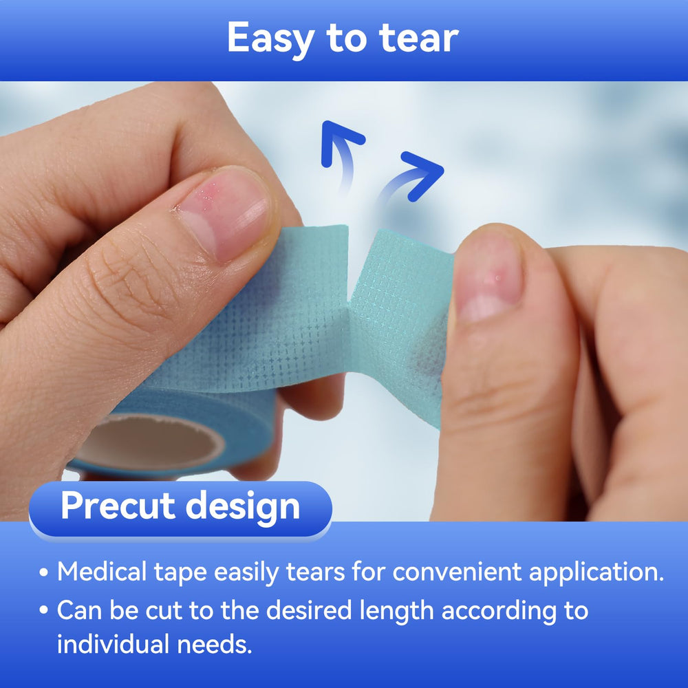 Niceful strong adhesion secures gauze and dressings reliably.