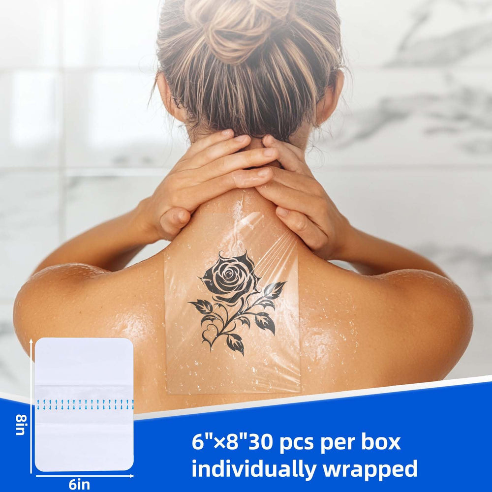Niceful waterproof clear bandage protects wounds during shower or swim